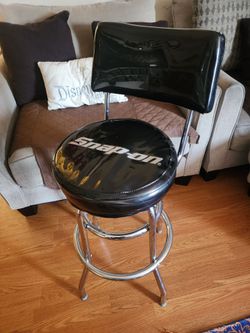 Snap on bar stool