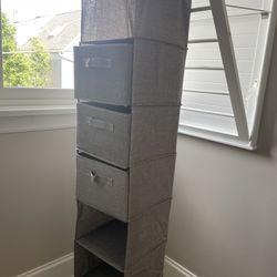 Hanging Closet Organizer with (3) Drawers (Lakeview)