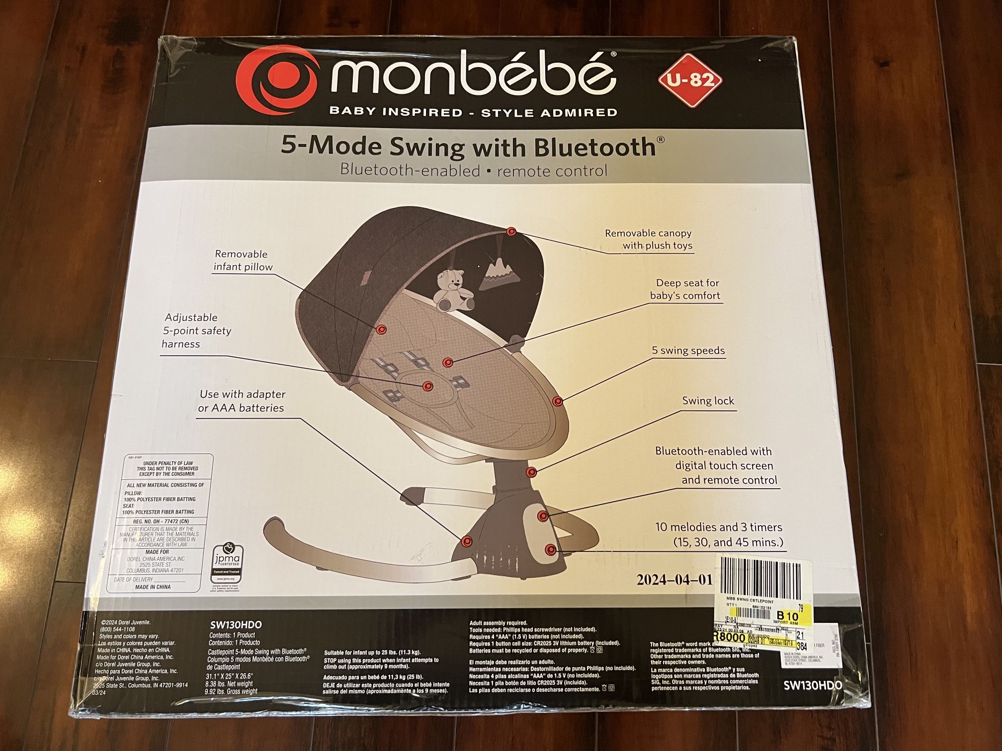 NEW BABY SWING 5 MODES