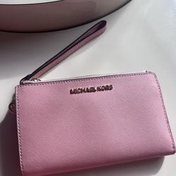 Pink Wallet And bag 