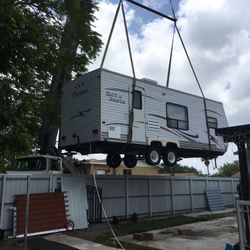 Sheds Relocated , Movemo Casita De Patio Container Rv Trailer Crane Available 