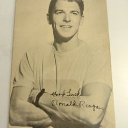 Photo of Ronald Reagan, Believed to be Signed by His Mother, Nelle!!!  SELLING AT A HUGE LOSS!!!