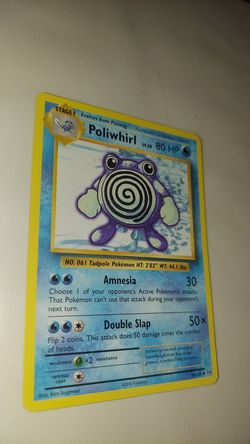 Poliwhirl Pokémon Card