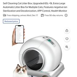 Self Cleaning Cat Litter Box