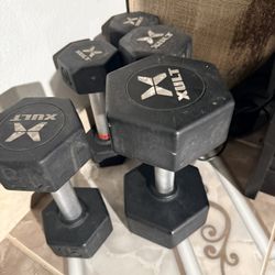 Hammer Strength & XULT Dumbbells and Plates. 