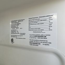 Frigidaire Refrigerator 