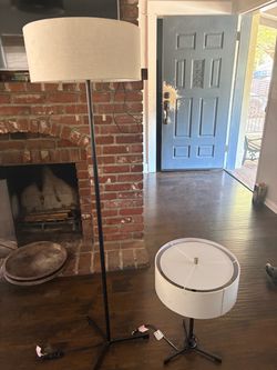 Pottery Barn Reece Lamps