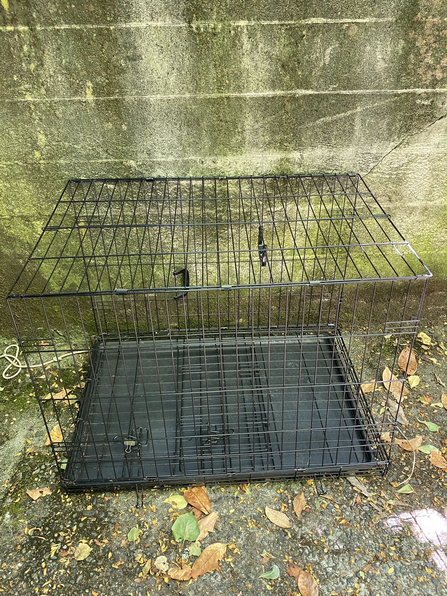 Med/Large & Large Black Wire Dog Crates