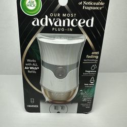 Air Wick Fragance Infused Essential Oil Plug-in Advanced Warmer (just warmer no scent)
