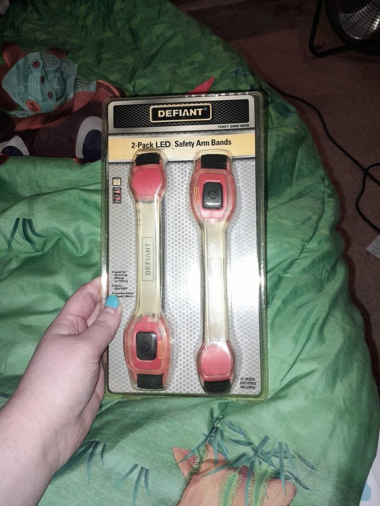 Set Of Two Safety Arm Bands
