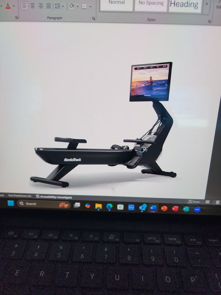 NordicTrack Rowing Machine NTRW19422