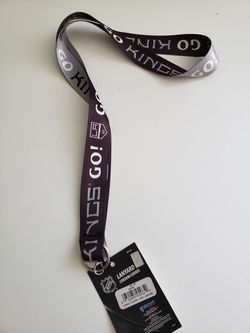 New with tags! LA KINGS NHL lanyards / keychains