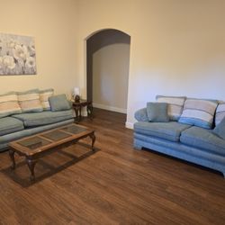 Living Room 2pc Set. Sofa and love seat.