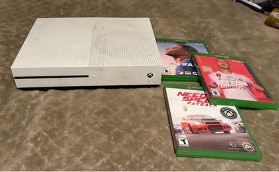 Xbox One S + 3 Games – Read description