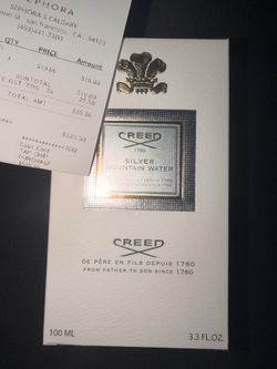 Creed “Silver Mountain Water”