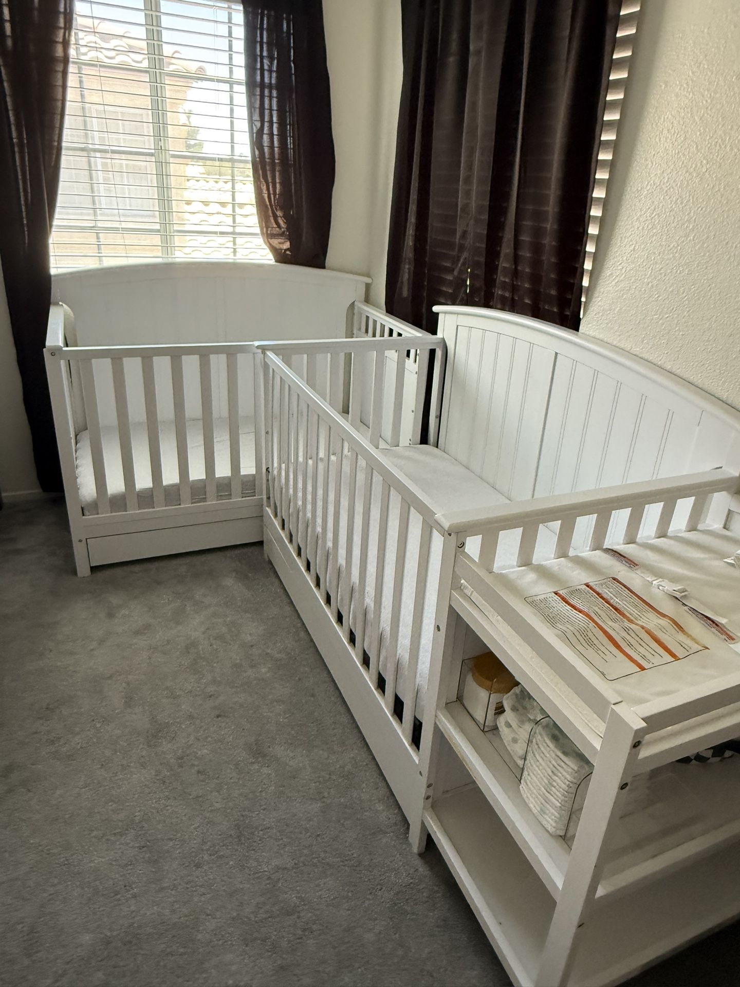 Crib with Mattress