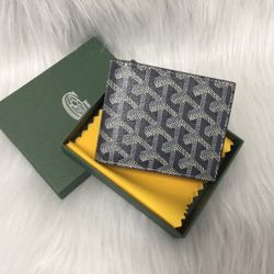 Goyard Victoire Wallet Grey