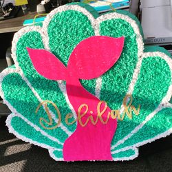 Mermaid Tail Piñata -personalized 