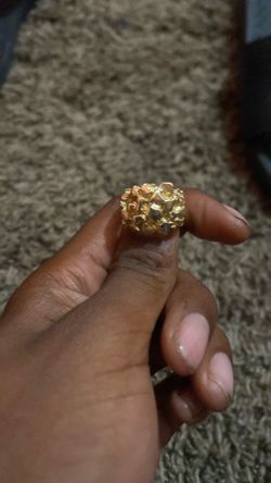 Gold Nugget Ring