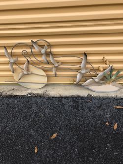 Metal wall art