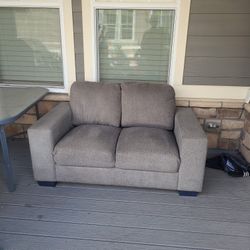 Free Grey Loveseat Couch