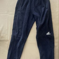 Men’s-Adidas sweatpants navy blue