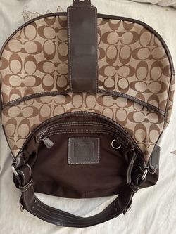 Coach Signature Buckle Hobo Bag