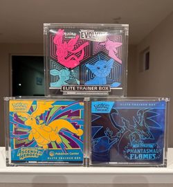 Acrylic Case for ETB Magnetic Lid