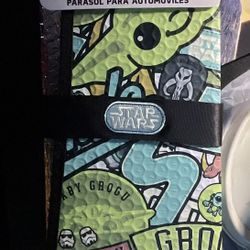 Star Wars Mandalorian Grogu Auto Sunshade 27.5"x58" UV Protection Baby Yoda