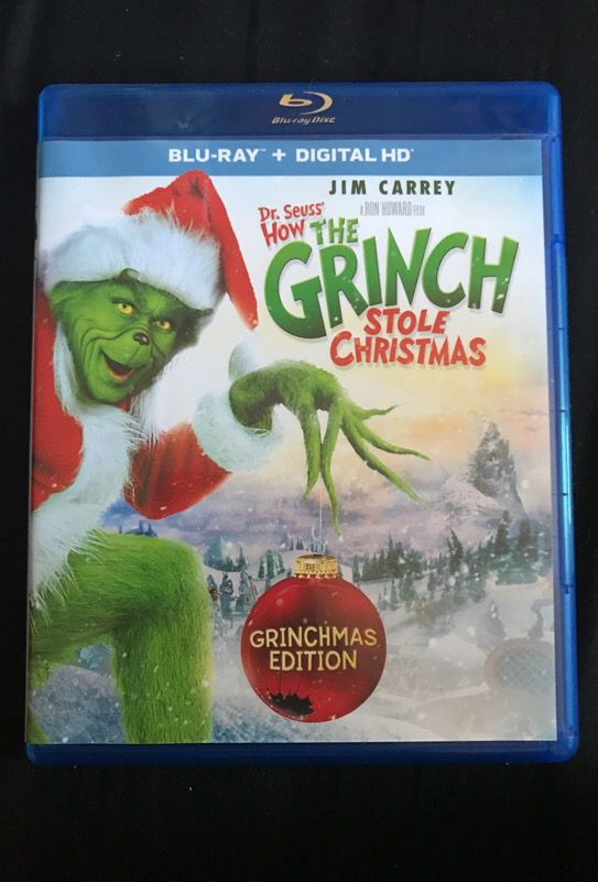 How the Grinch Stole Christmas blu ray