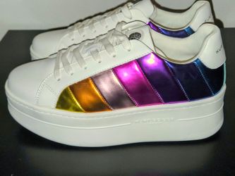 New Kurt Geiger London Laney Pumped Platform Women’s Sneaker Shoes Sz 9 Eur 40 No Box