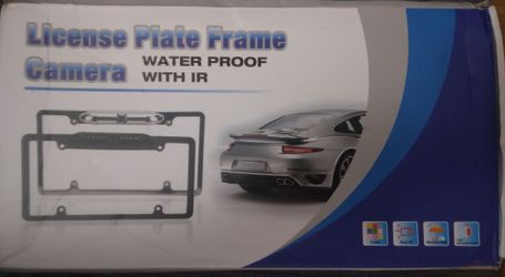 License Plate Frame Backup Camera with IR