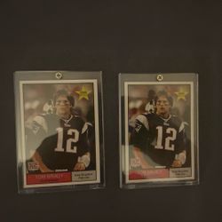 Tom Brady Rookie Promo Card 2000