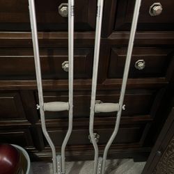 Crutches for children.