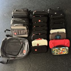 Nintendo Switch Cases And Bags All 20 For $80