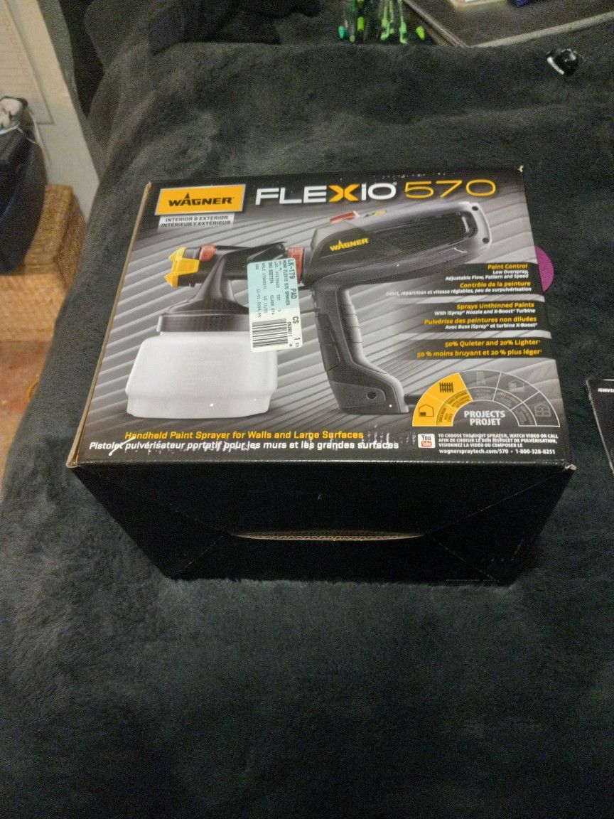 Brand New In Box Wagner Flexio 570 Paint Sprayer