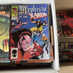 2 Boxes Of 300+ Comics Comic Books Marvel DC Collection