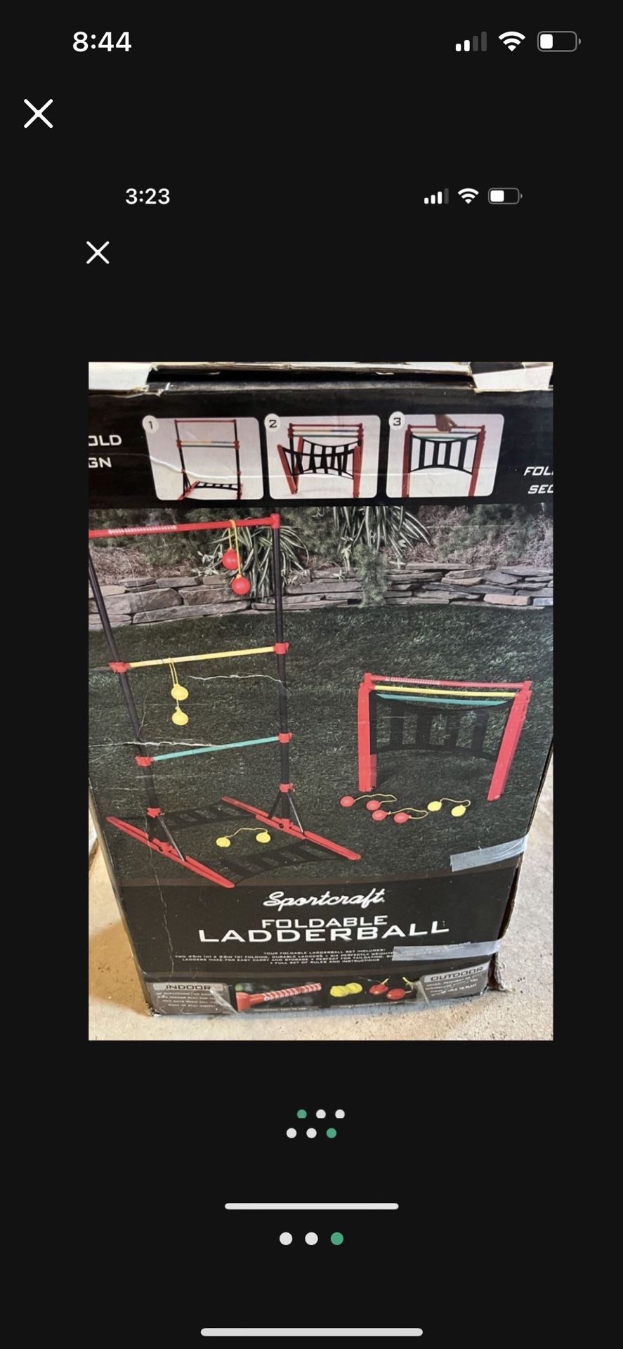 Ladderball Game- Foldable & Like Brand New