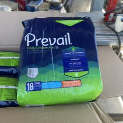 Prevail Size Large Pampers