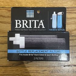 Brita Water Bottle Filters, 2 Pack