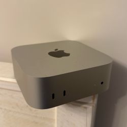 Mac mini with M4 Pro chip 14-core CPU, 20-core GPU, 16-core Neural Engine Apple Intelligence* 24GB unified memory 1TB SSD storage Gigabit Ethernet Fro