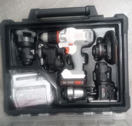 BLACK & DECKER 20V MAX MATRIX Cordless Power Tool Combo Kit