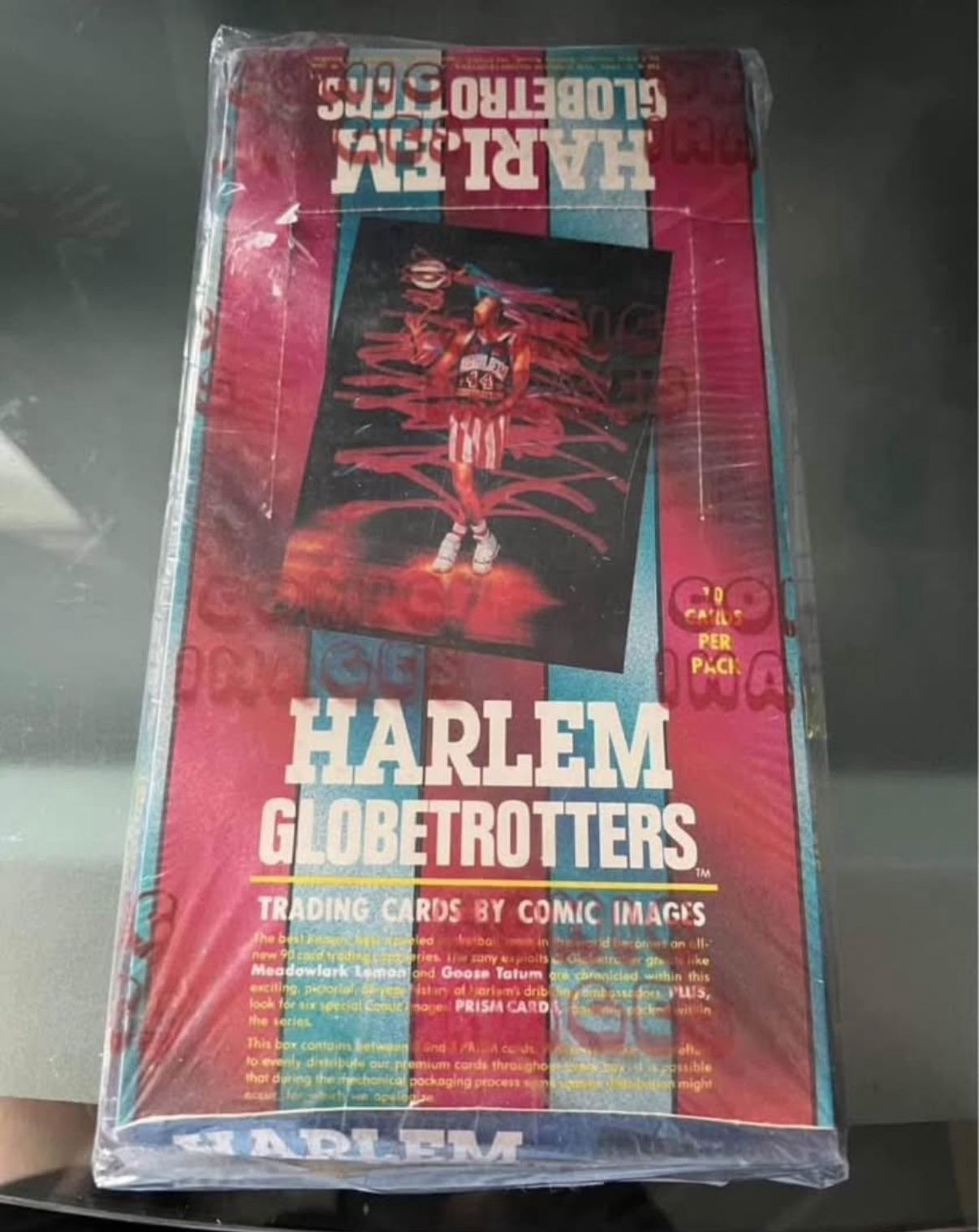1992 Harlem Globetrotters Trading Cards Box Comic Images Factory Sealed!