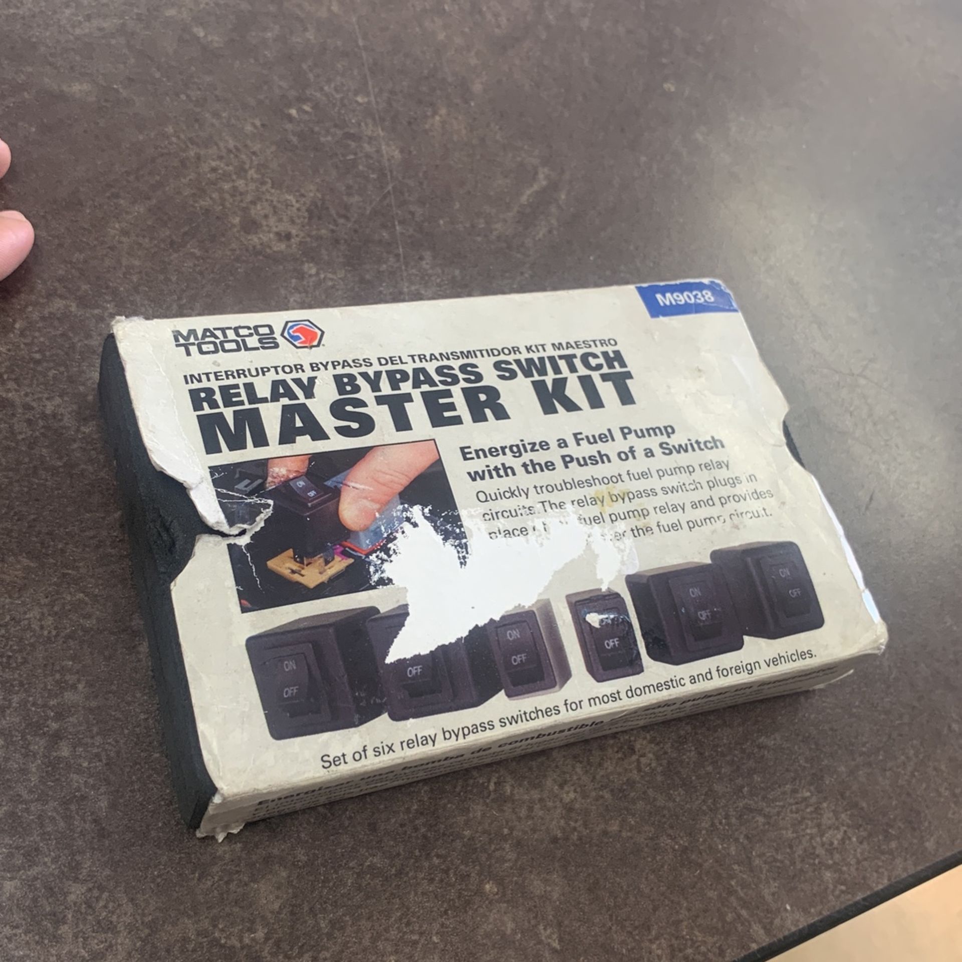 Matco Tools Relay Bypass Switch Master Kit M9038 for Sale in