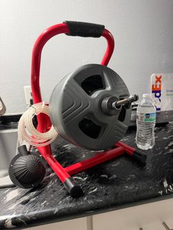 Portable drain cleaner 50’ cable