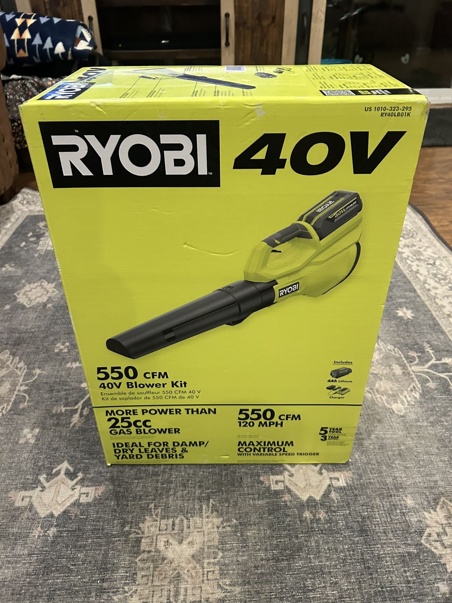 Ryobi 40V Blower
