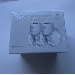 Unopened box(still sealed)TSRETE Double Wearable Electric Hands-Free Breast Pump, Pink