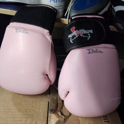 Pink Boxing Gloves size M