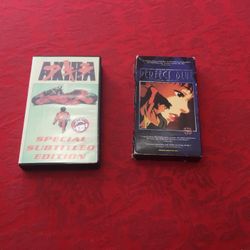 Vintage Anime VHS Akira Perfect Blue