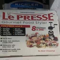 Gourmet food processor